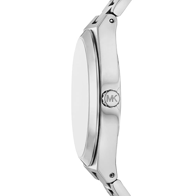 Michael Kors Lennox Three-Hand Silver-Tone Stainless Steel Men's Watch - MK9227