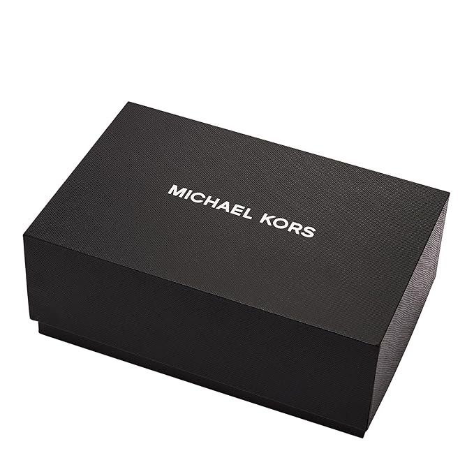 Michael Kors black gift box packaging for Lexington watch
