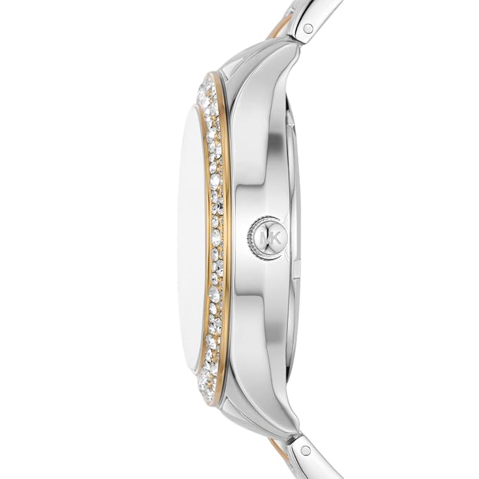 Michael Kors Liliane Two Tone Gold Silver Stainless Women's Watch MK4652