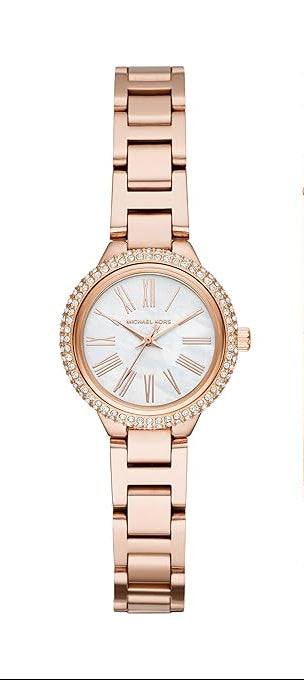 Michael Kors Analog White Dial Women's Watch - MK3858