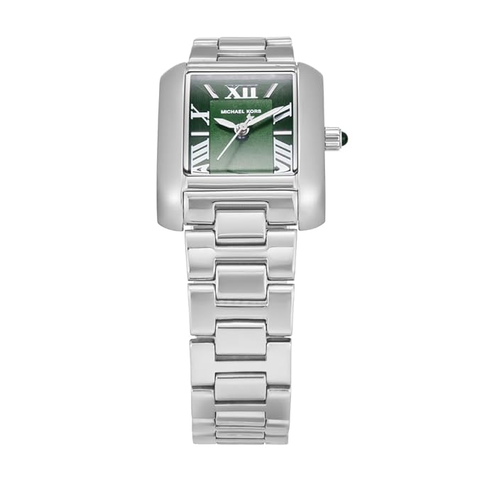 Michael Kors Women's Silver & Green Women's Watch - MK4832