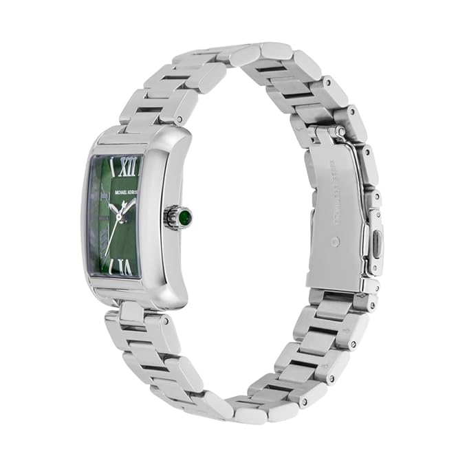 Michael Kors Women's Silver & Green Women's Watch - MK4832