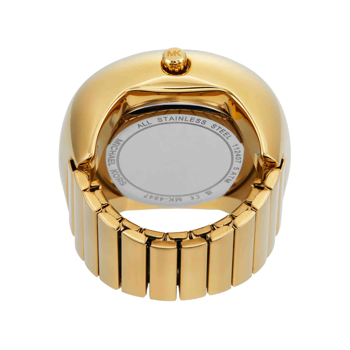 Michael Kors Gold Ladies Watch Ring - MK4847