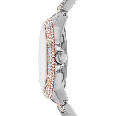 Michael Kors Mini Camille Pavé Two-Tone Watch MK6846