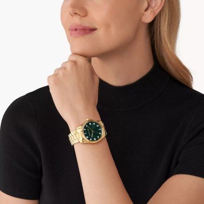 Michael Kors MK7449 Lexington watch packaging and original box