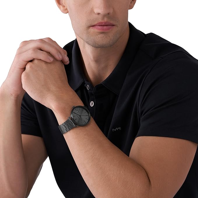 Michael Kors Black Stainless Steel Men's Watch - Mk9135