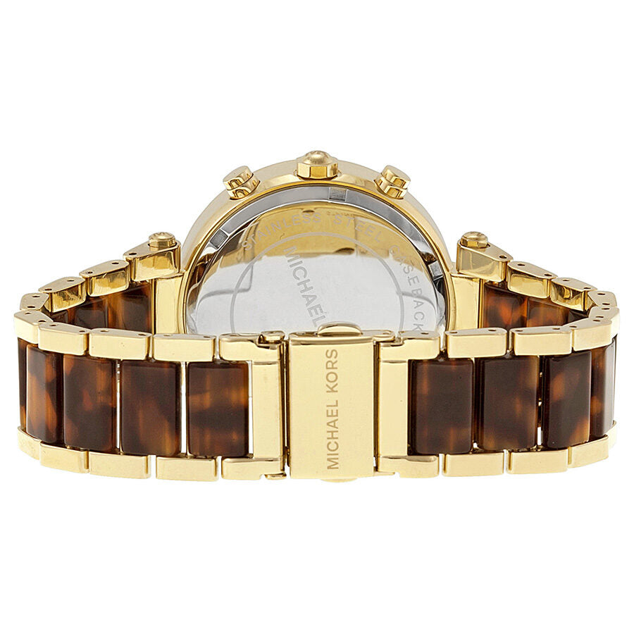 Michael Kors Parker Chronograph Gold-Tone Women's Watch - MK5688