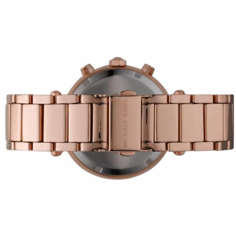 Michael Kors Parker Chronograph Purple Dial Rose Ladies Watch MK6169