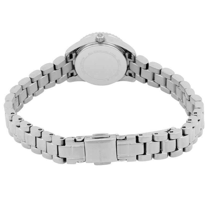 Michael Kors Micro Lexington Silver Steel Women's Watch - MK4948