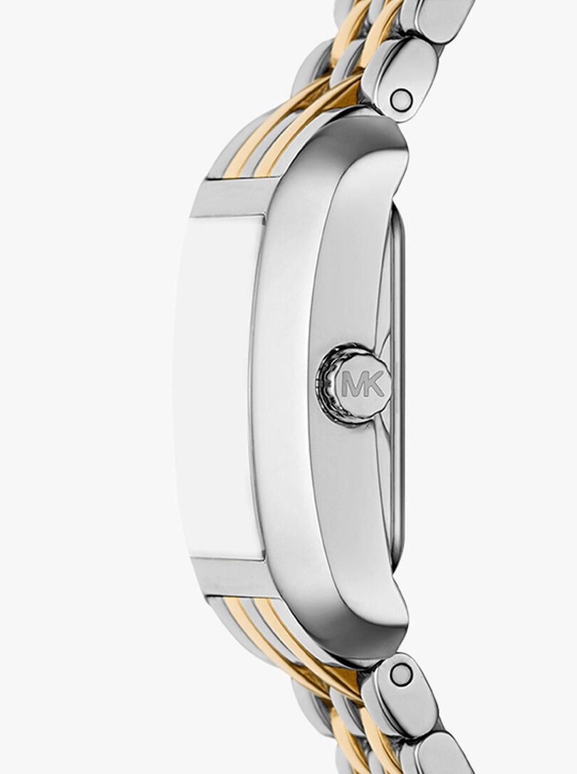 Michael Kors Petite Emery Two-Tone Double Wrap Ladies Watch - MK4869