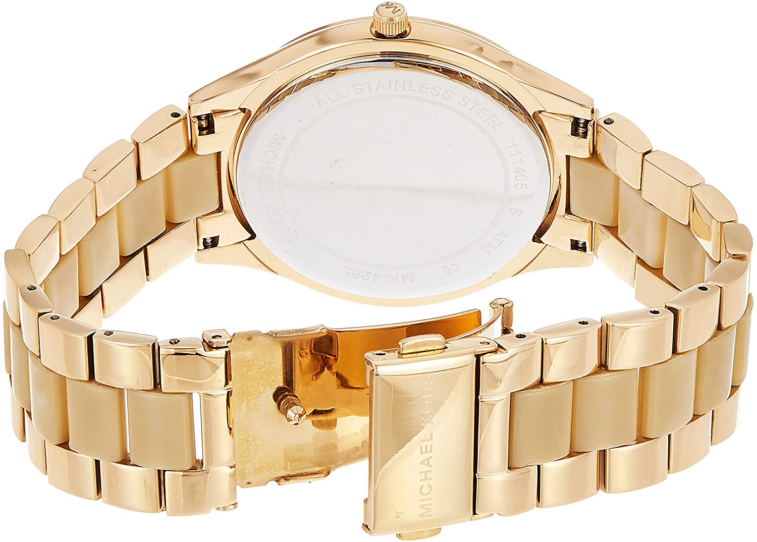 Michael Kors Slim Runway Gold-Tone Women's Watch - MK4285