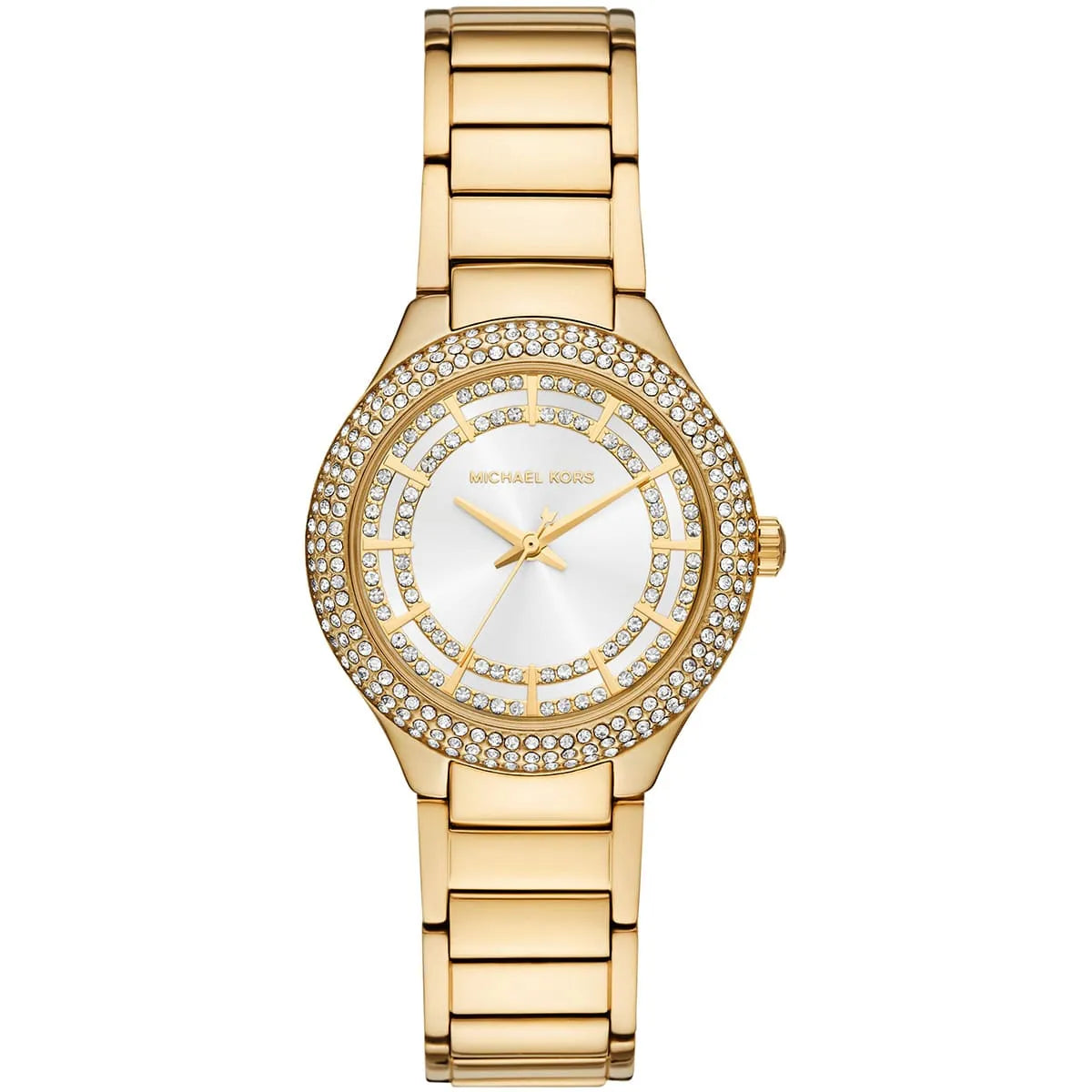 Michael Kors Sylvia Three-Hand Gold-Tone Stainless Steel Women's Watch - MK4941