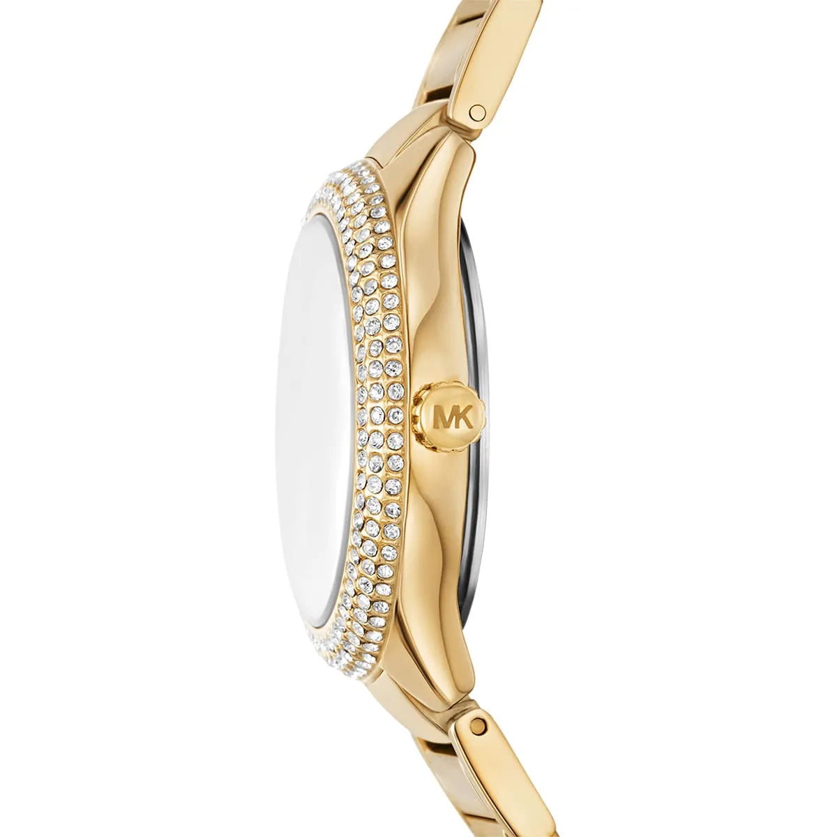 Michael Kors Sylvia Three-Hand Gold-Tone Stainless Steel Women's Watch - MK4941