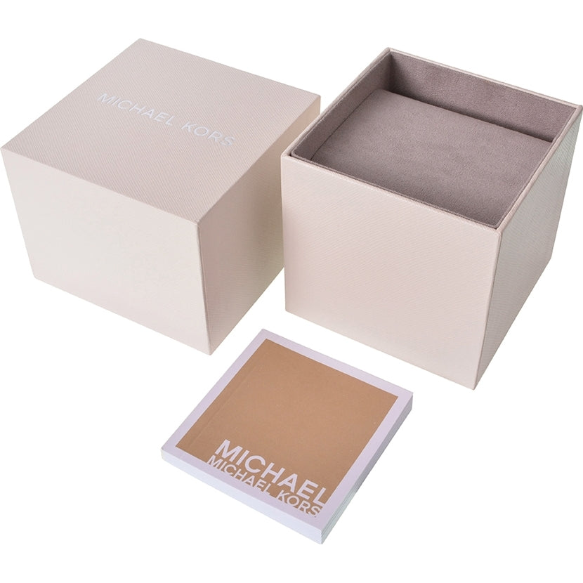 Michael Kors watch presentation box with lid and protective case