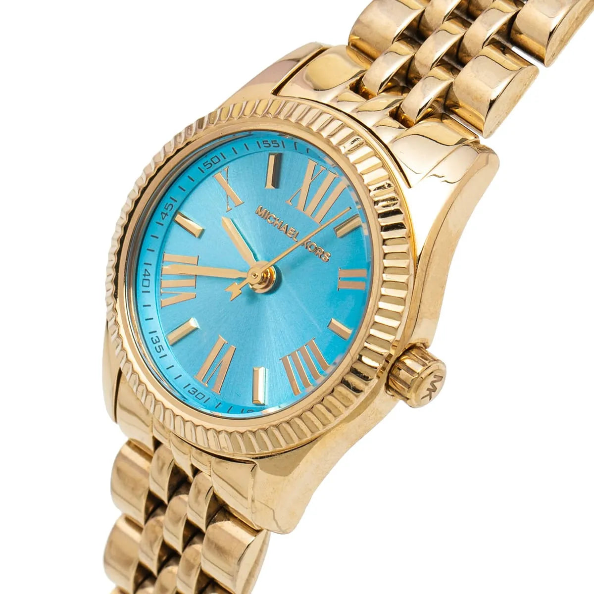 Michael Kors Petite Lexington Ocean Blue Dial Women's Watch - MK3271