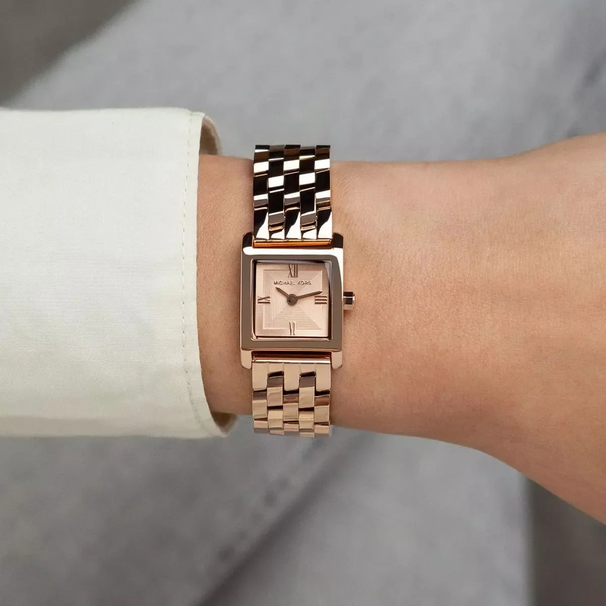 Michael Kors Georgie Rose Gold Quartz Stainless Steel Women's Watch - MK4932