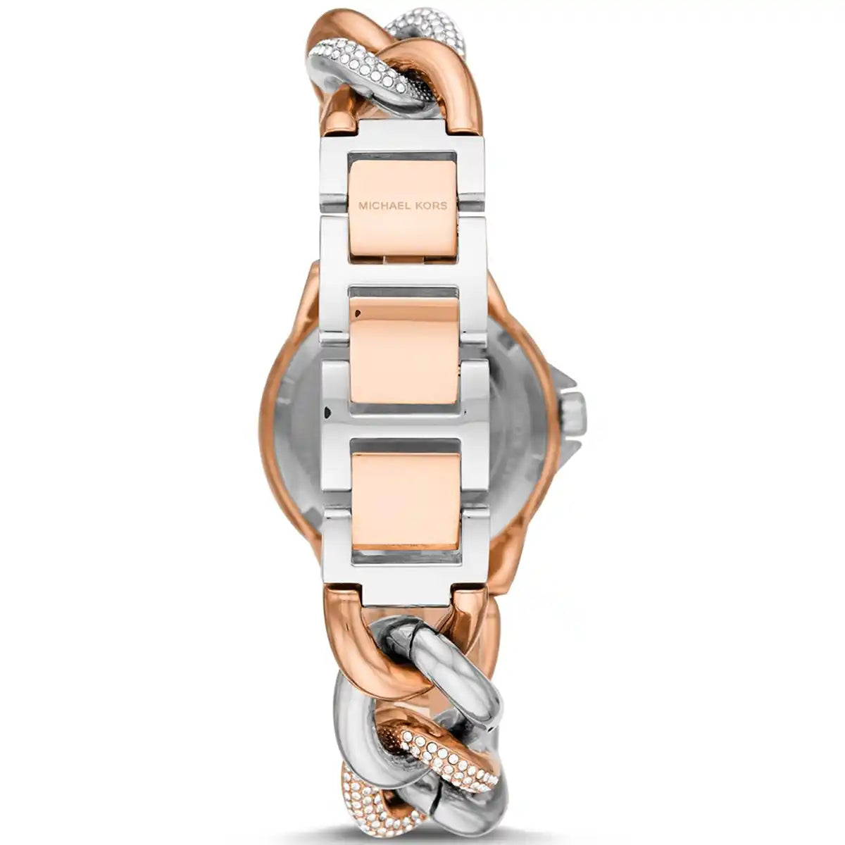 Michael Kors Camille Quartz Crystal Silver Dial Ladies Watch MK6843