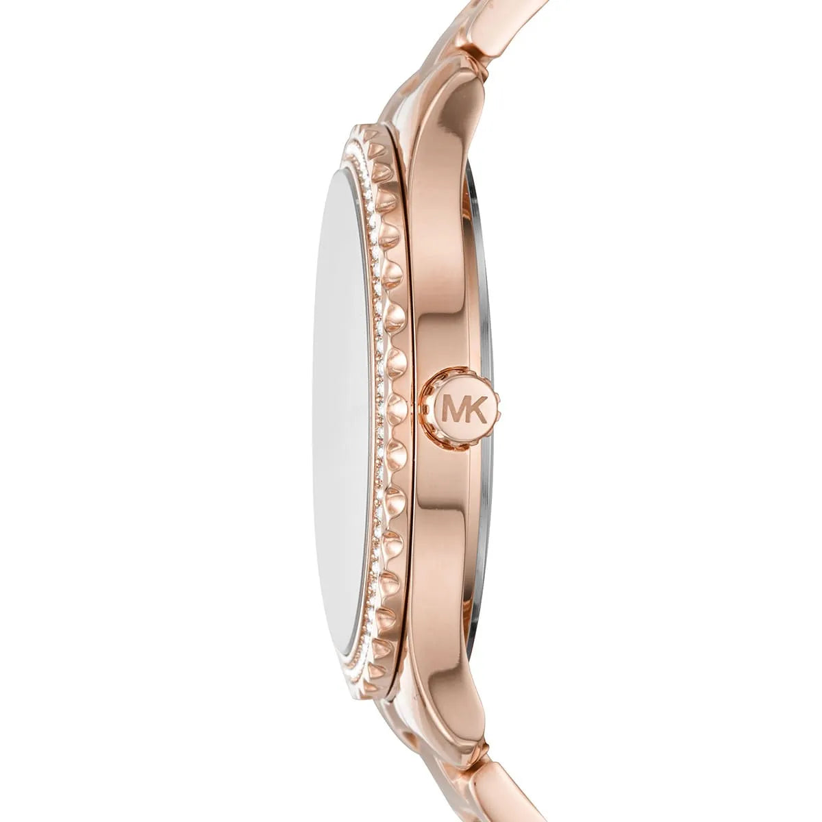 Michael Kors Layton Three-Hand Pink MOP Dial Rose Gold Women's Watch - MK6848