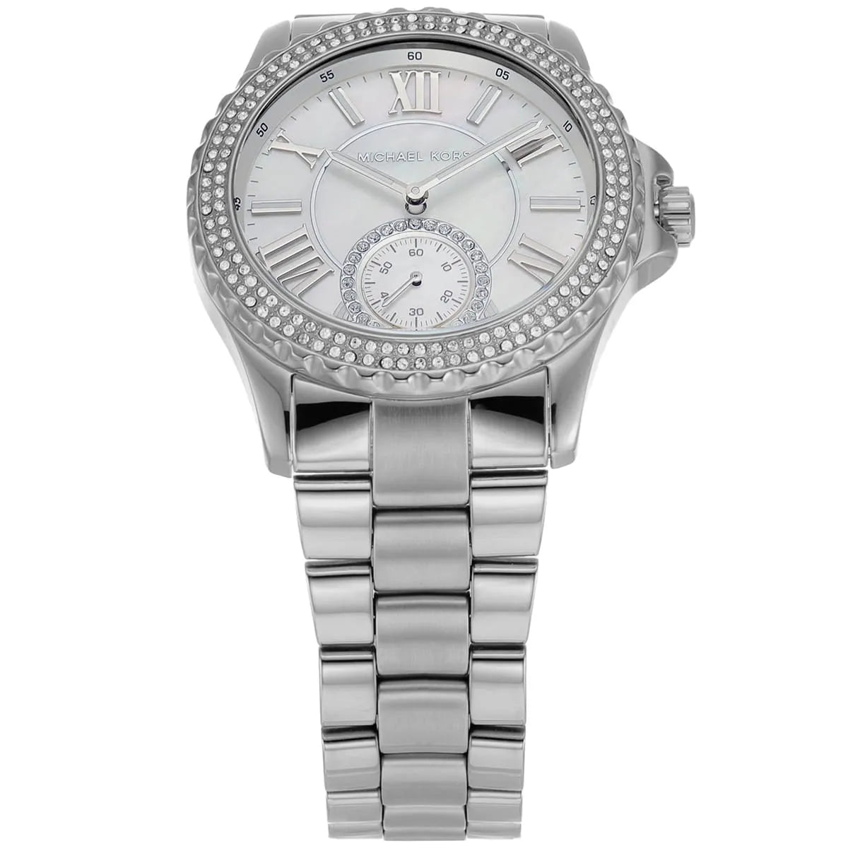 Michael Kors Everest White MOP Dial Silver Women's Watch - MK7403