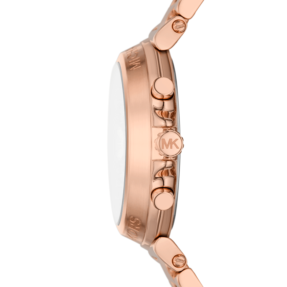 Michael Kors Oversized Maren Chronograph Rose Gold-Tone Women's Watch - MK7494