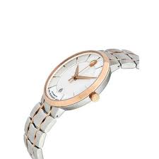 Movado 1881 Automatic Silver Dial Two Tone Steel Strap Men Watch - 0607063
