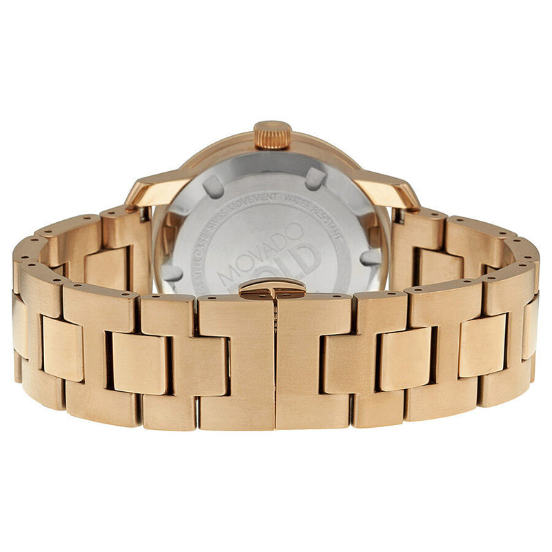Movado Bold Rose Gold-Tone Unisex Watch 3600188