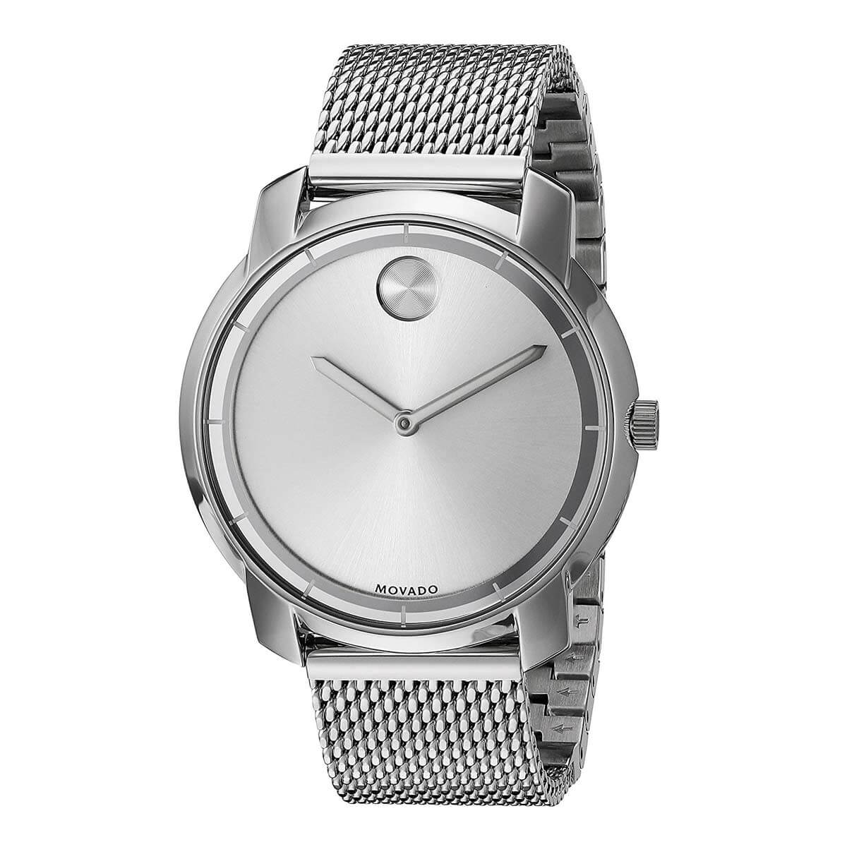 Movado Bold Mesh Steel Bracelet Women's Watch - 3600241