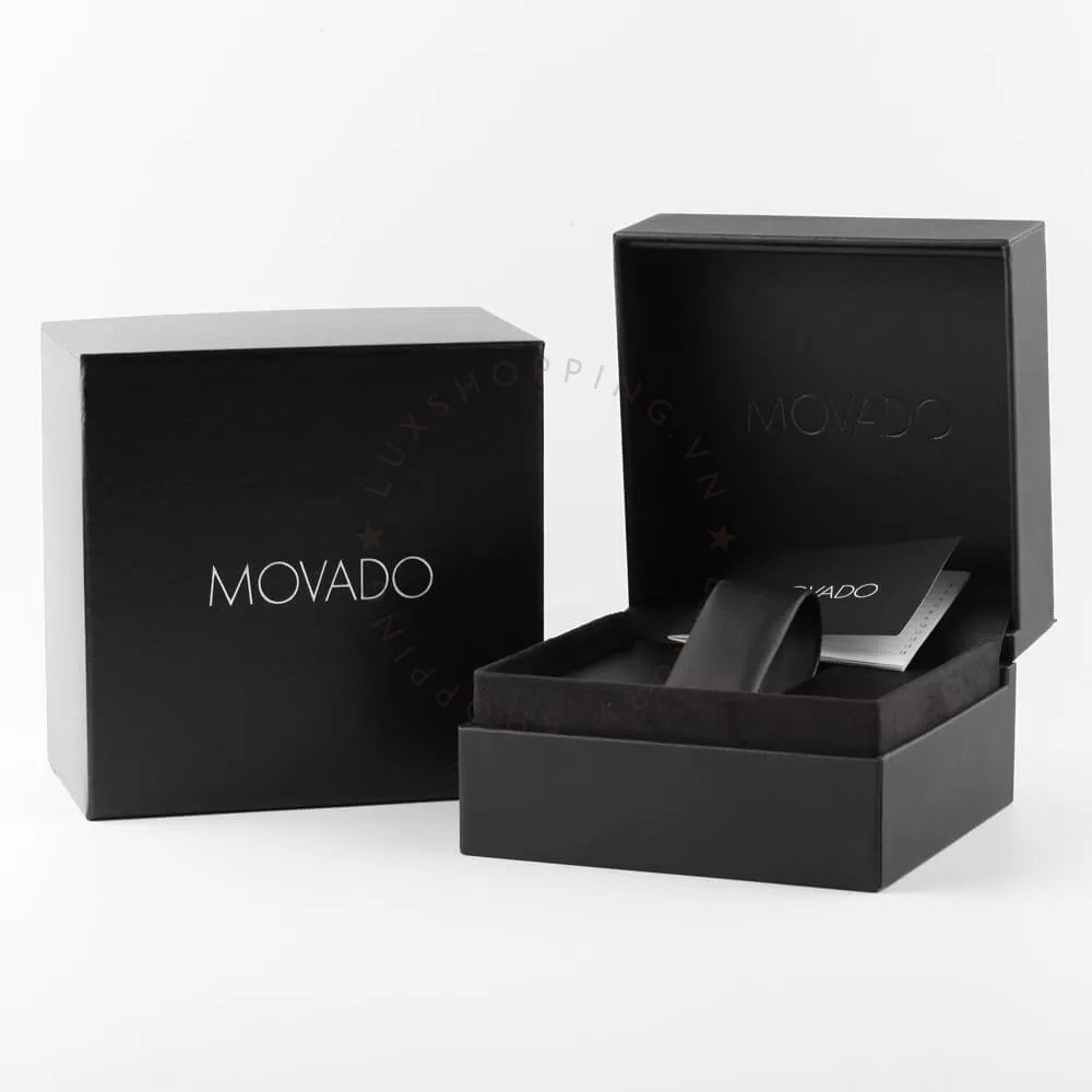 Movado Bold women's watch with presentation box and outer packaging