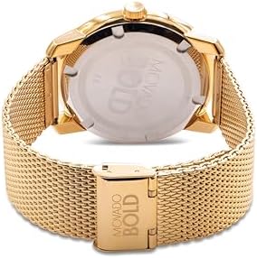 Movado Bold Gold Sunray Dial Watch - 3600460