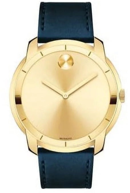 Movado Bold Yellow Gold Sunray Dial Men's Watch - 3600469