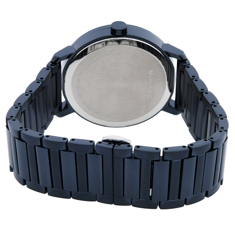 Movado Bold Blue Ion Plated Stainless Steel Evolution 2.0 Men's Watch - 3601097