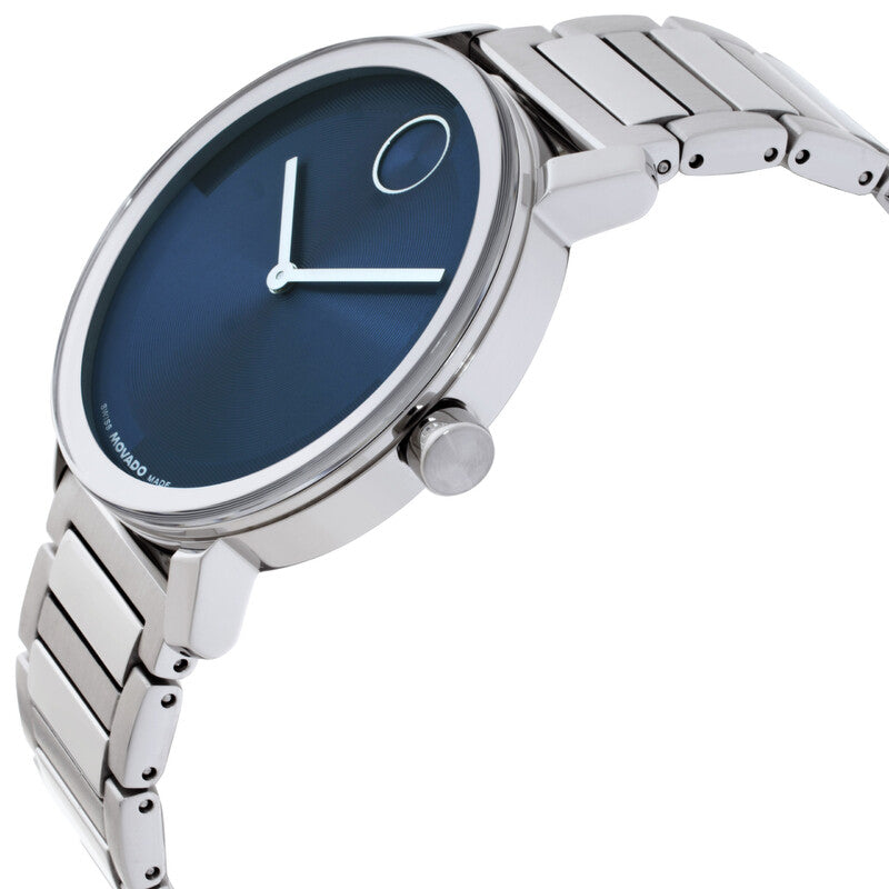 Movado Bold Evolution 2.0 Quartz Blue Dial Unisex Watch - 3601155