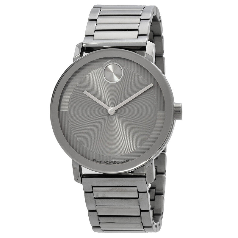 Movado Bold Evolution Quartz Grey Dial Unisex Watch 3601096