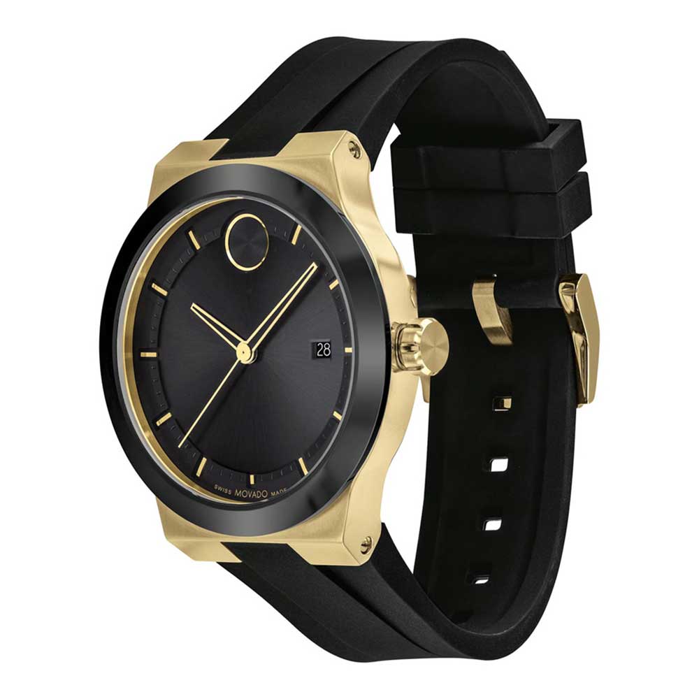 Movado Bold Fusion Quartz Black Dial Men's Watch - 3600850