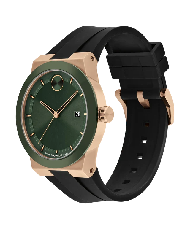 Movado Bold Fusion Green Dial Quartz Chronograph Men's Watch - 3601296