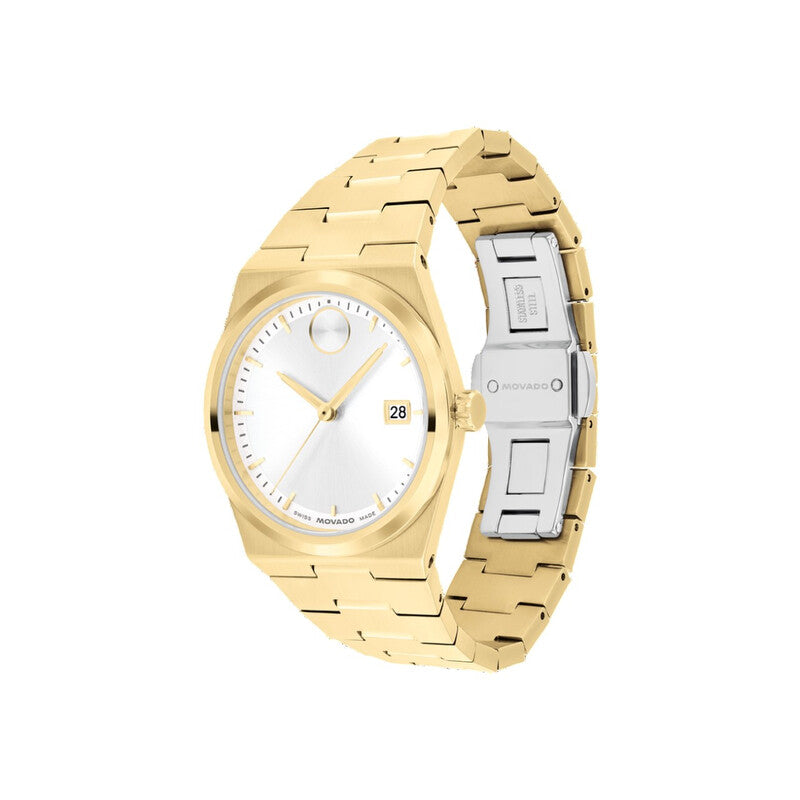 Movado Bold Quest Quartz White Dial Ladies Watch 3601187