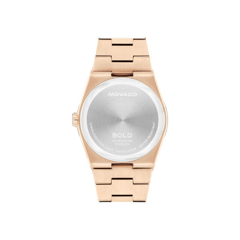 Movado Bold Quest Quartz White Dial Ladies Watch 3601188