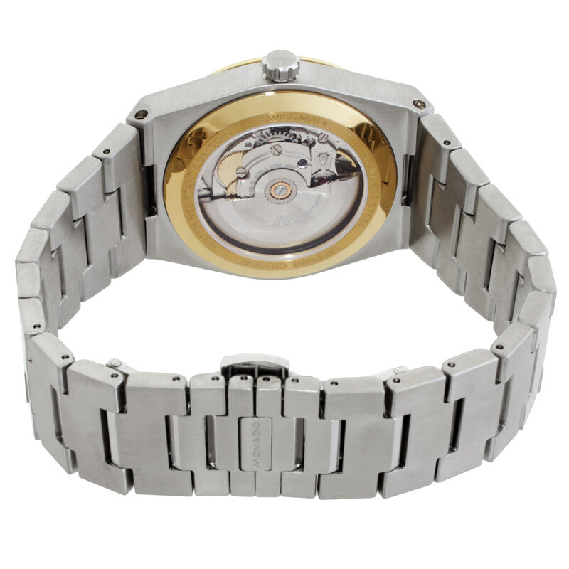 Movado BOLD Quest Automatic Green Dial Stainless Steel Bracelet Men's Watch - 3600942