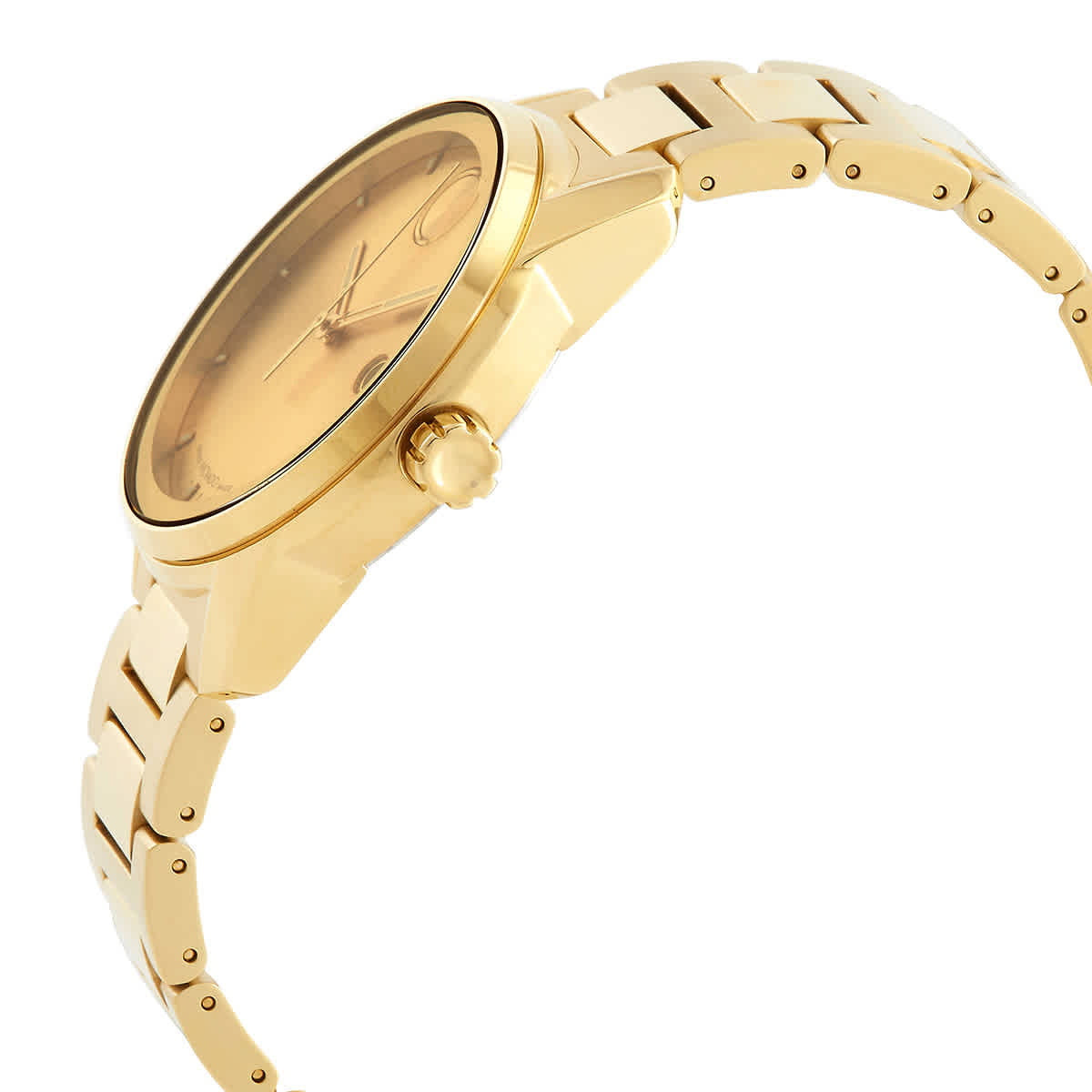 Movado BOLD Verso 42mm Goldtone Mens Watch 3600861