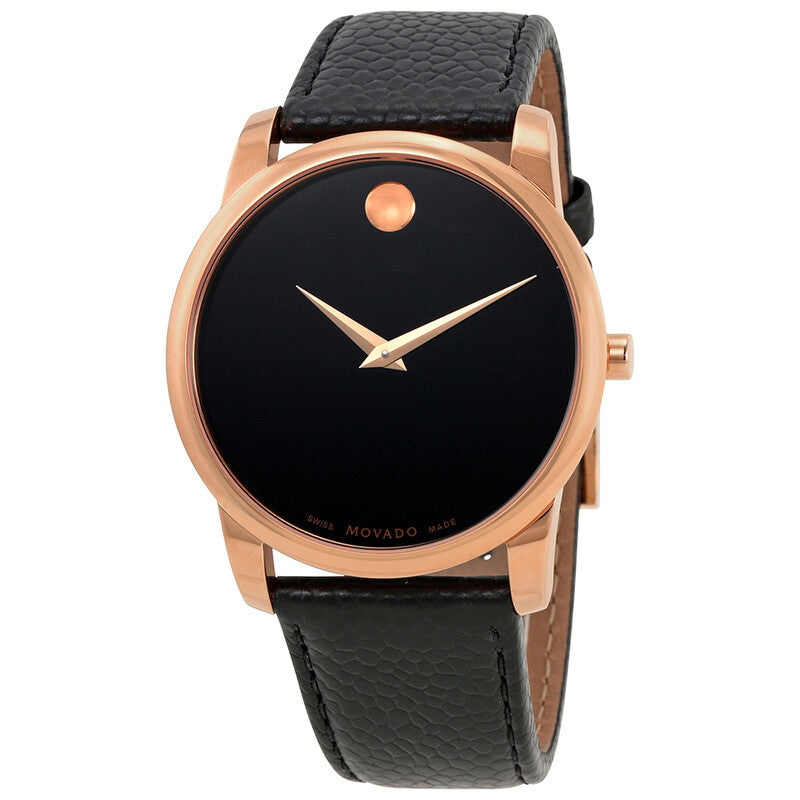 Movado Museum Black Dial Men's Watch - 0607060
