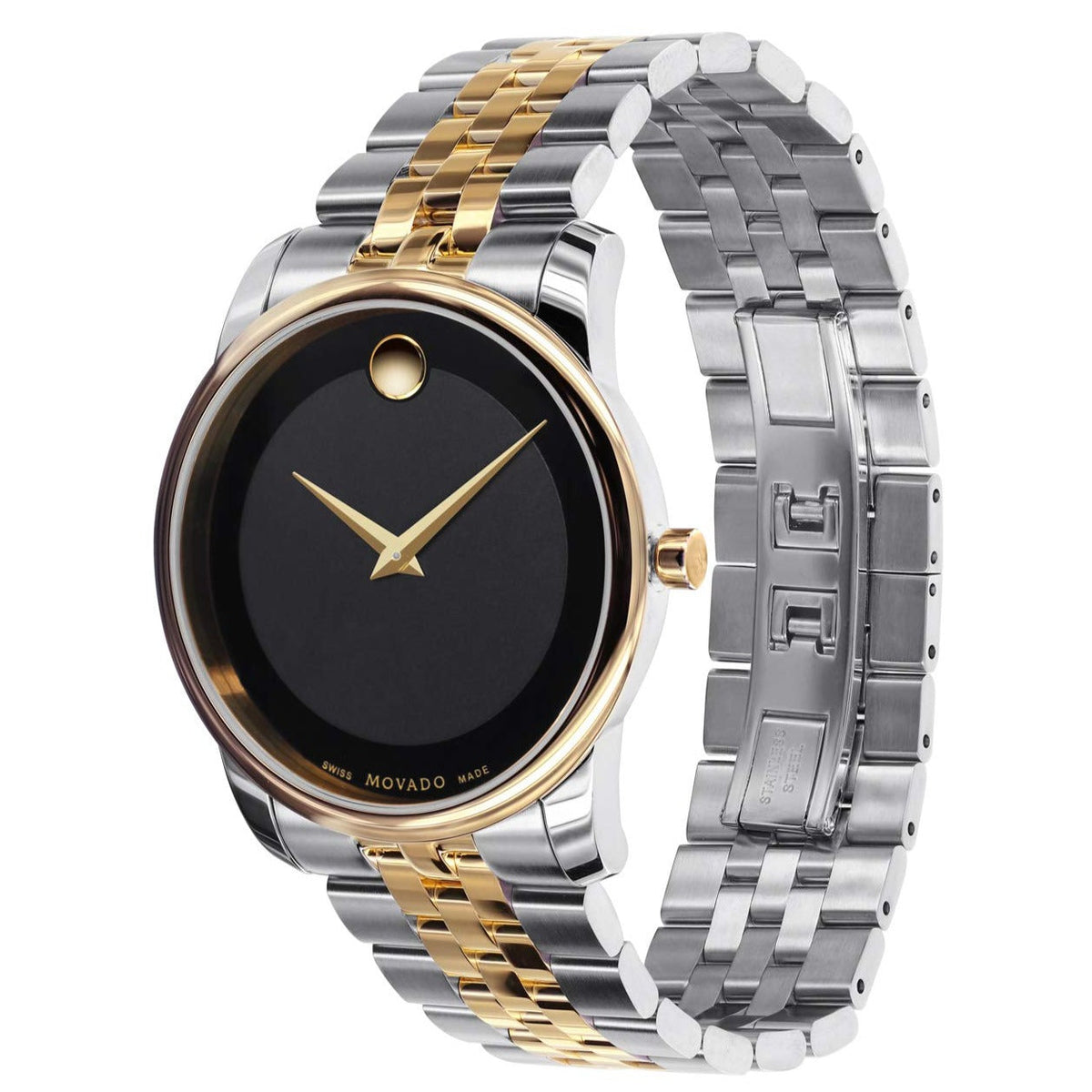 Movado Museum Classic Two Tone Men's Watch 0606899