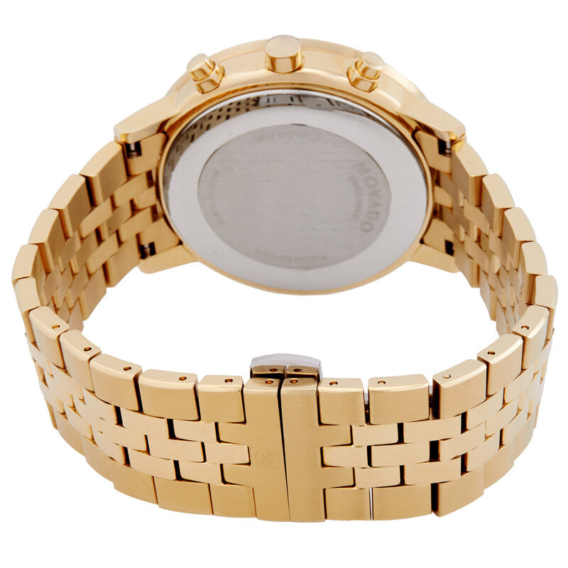 Movado Museum Classic Chronograph Black Dial Men's Watch - 0607810