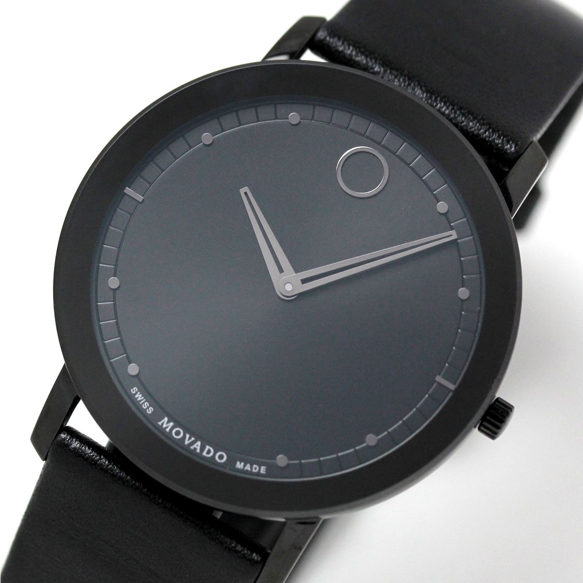 Movado Sapphire Black Men's Watch - 0606884