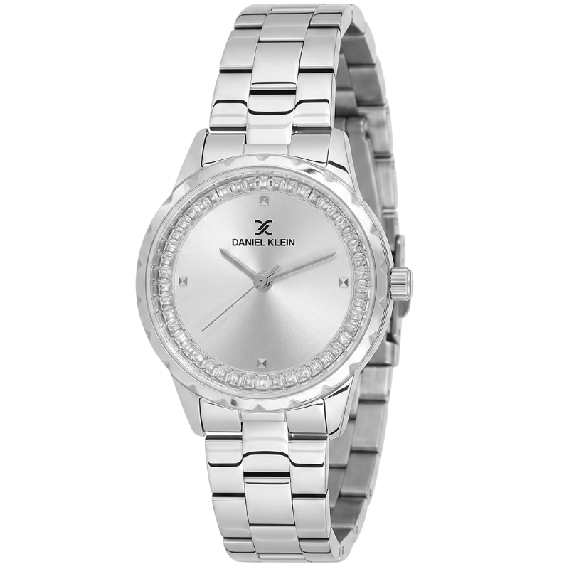 Daniel Klein Premium Three Hand All Silver Watch - DK.1.13897-1
