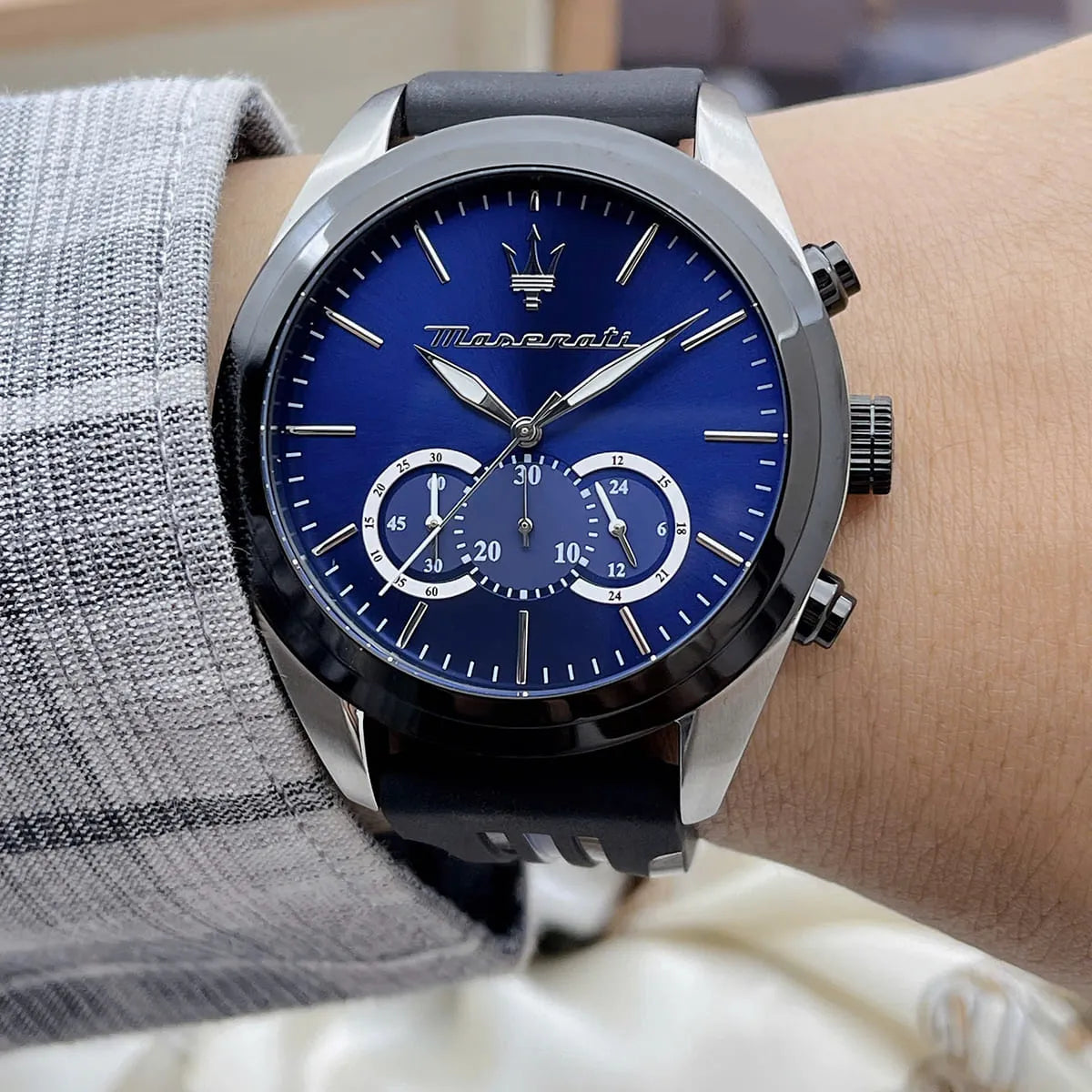 Maserati R8871612044 Mens Watch Traguardo Chronograph 45mm 10ATM R8871612044 - Image 5