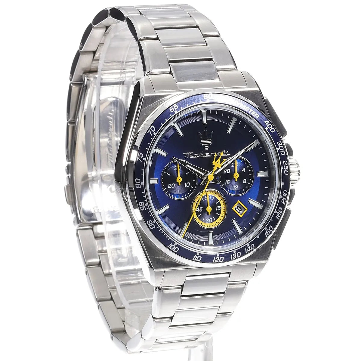 Maserati Velocitá Quartz Watch, Blue, 43 mm, R8873652001