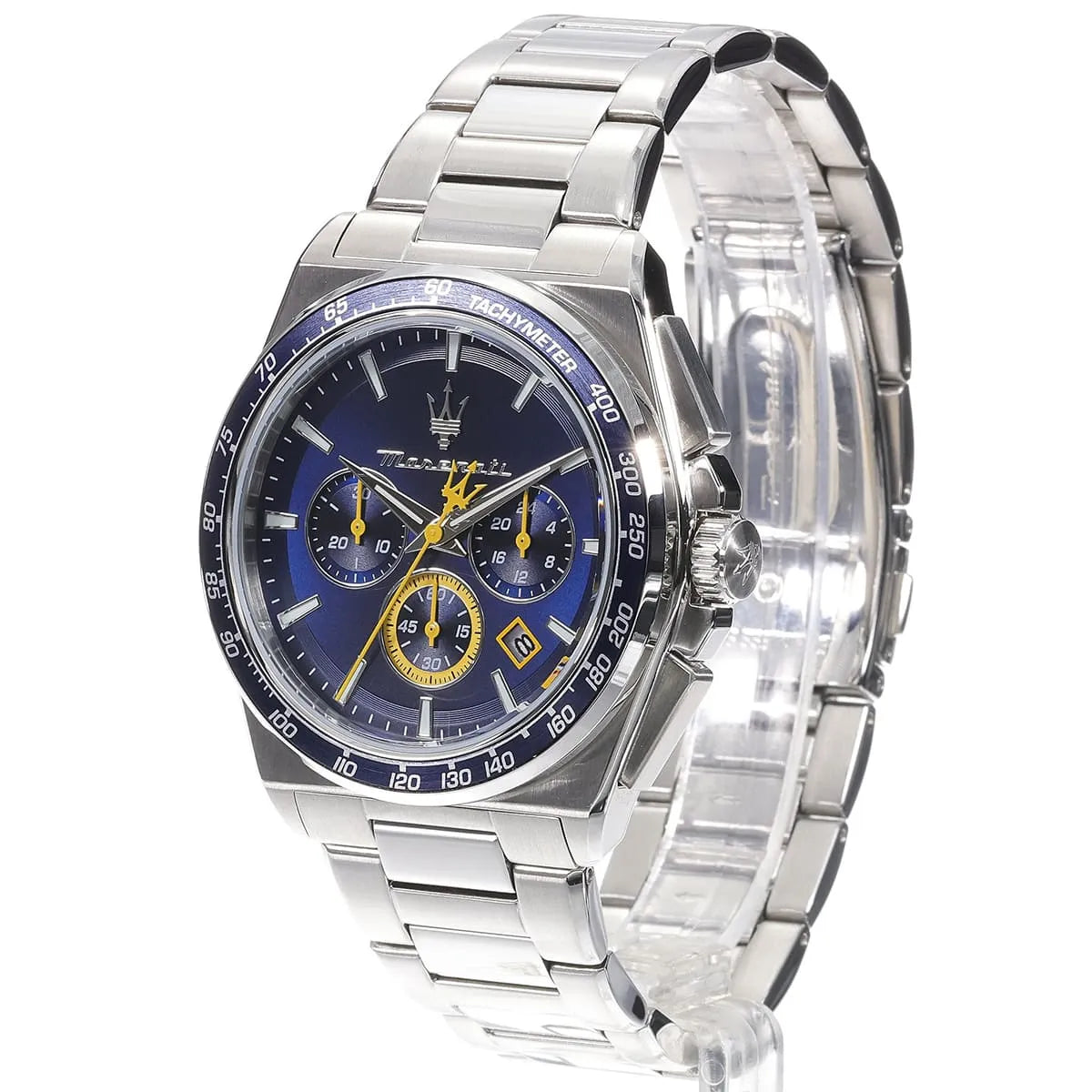 Maserati Velocitá Quartz Watch, Blue, 43 mm, R8873652001