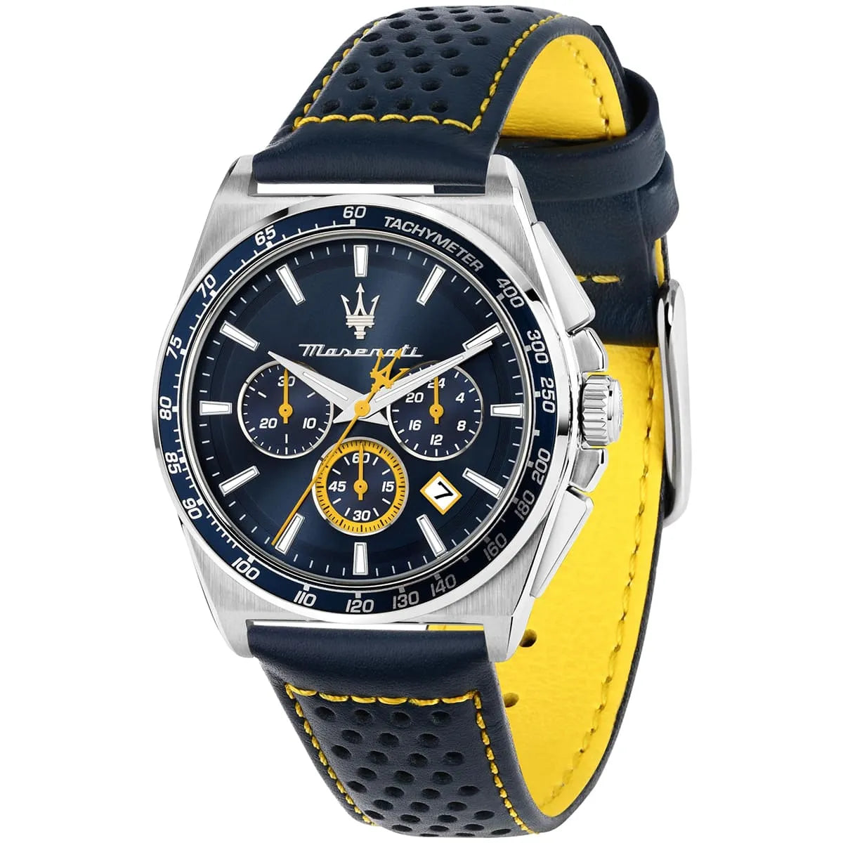 Maserati Velocitá Quartz Watch, Blue, 43 mm, R8873652001