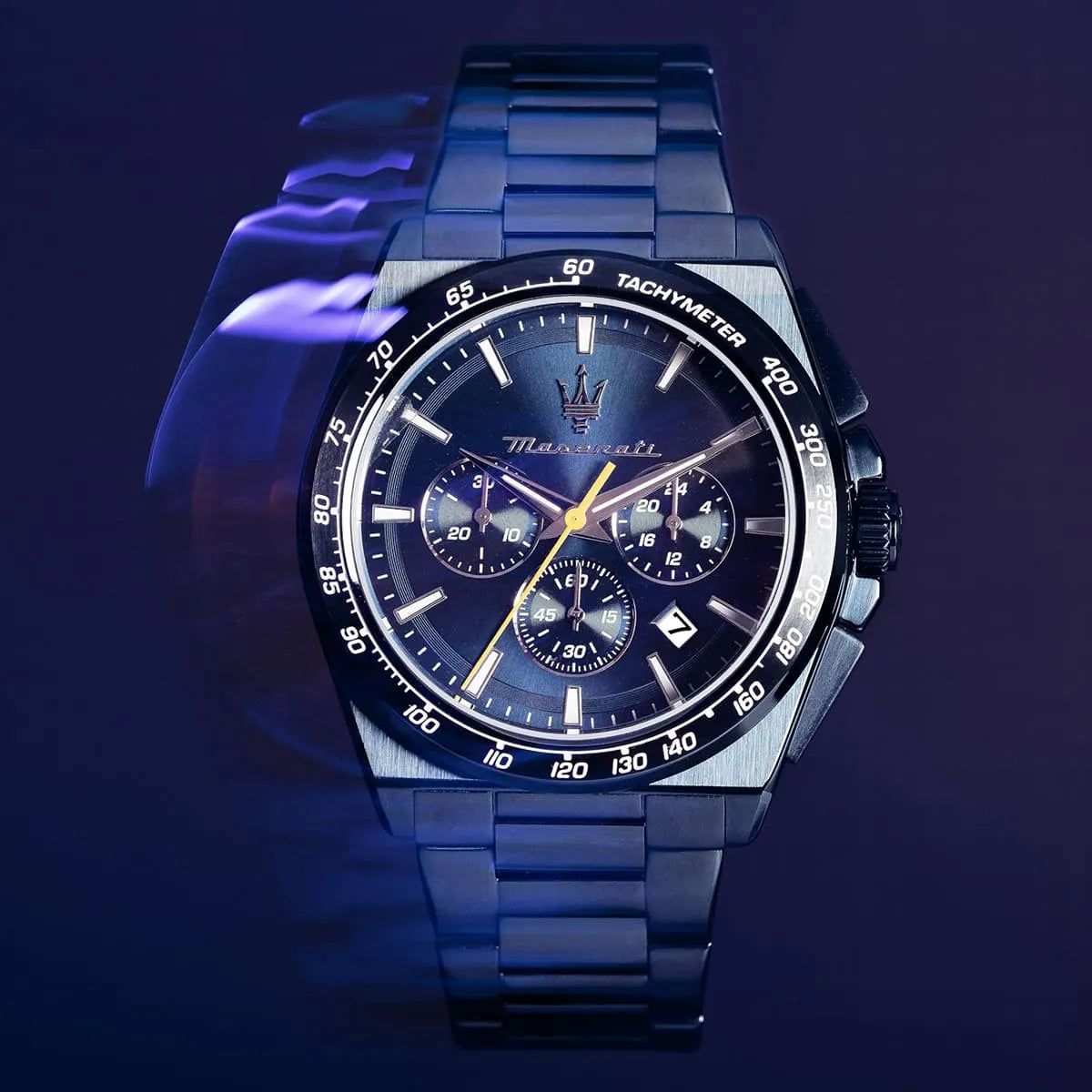Maserati R8873652008 Mens Watch Velocità Chronograph 43mm 10ATM