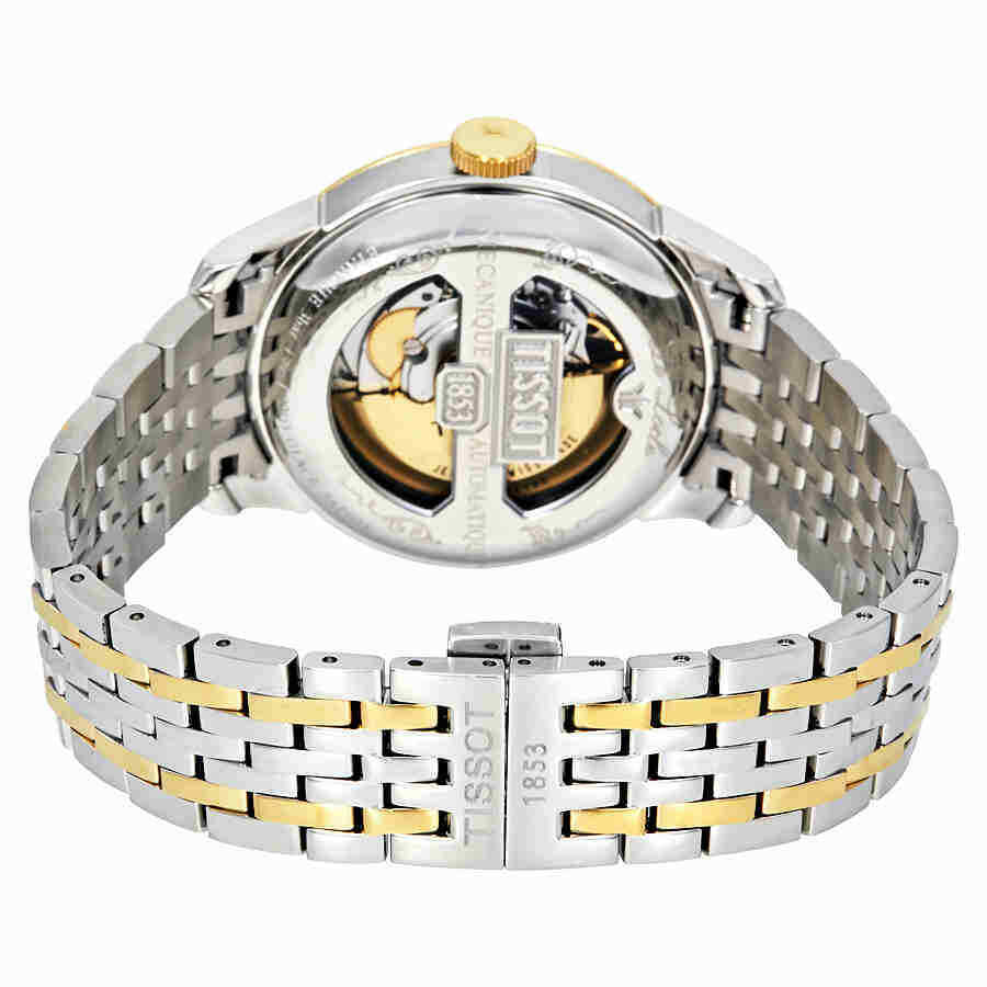 Tissot Le Locle Automatic Silver Dial Two Tone Steel Strap Men's Watch - T006.408.22.037.00